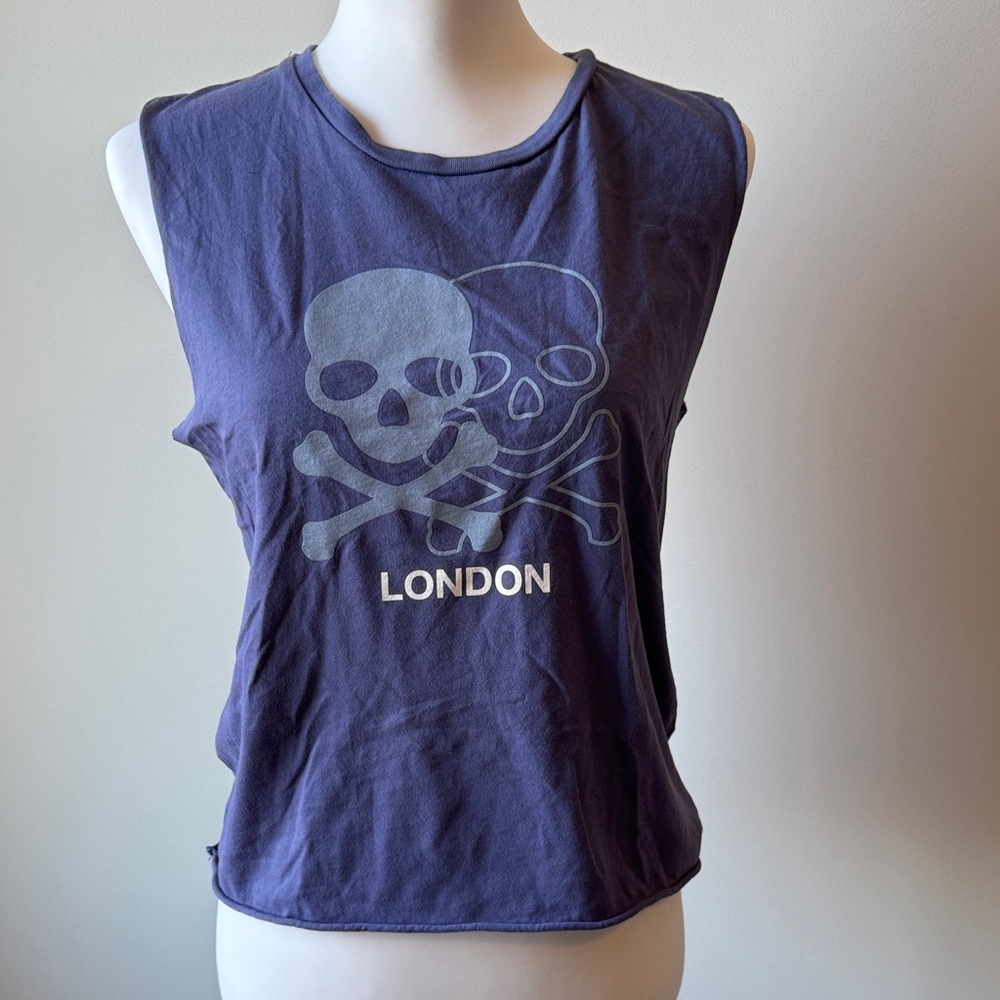 SOUL Cycle London Sleeveless Top - Blue
